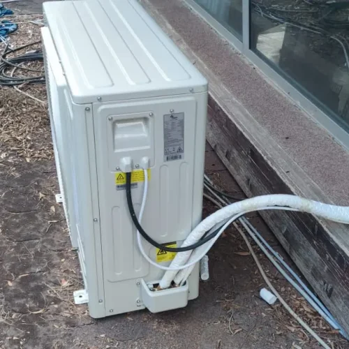 dış ünite montajı ve kontrolu